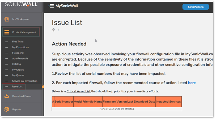 SonicWall Says All Firewall Backups Were Accessed by Hackers - Hack Read